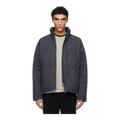 Gray Indigo-Dyed Down Jacket
