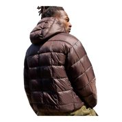 Brown Packable Puffer Jacket