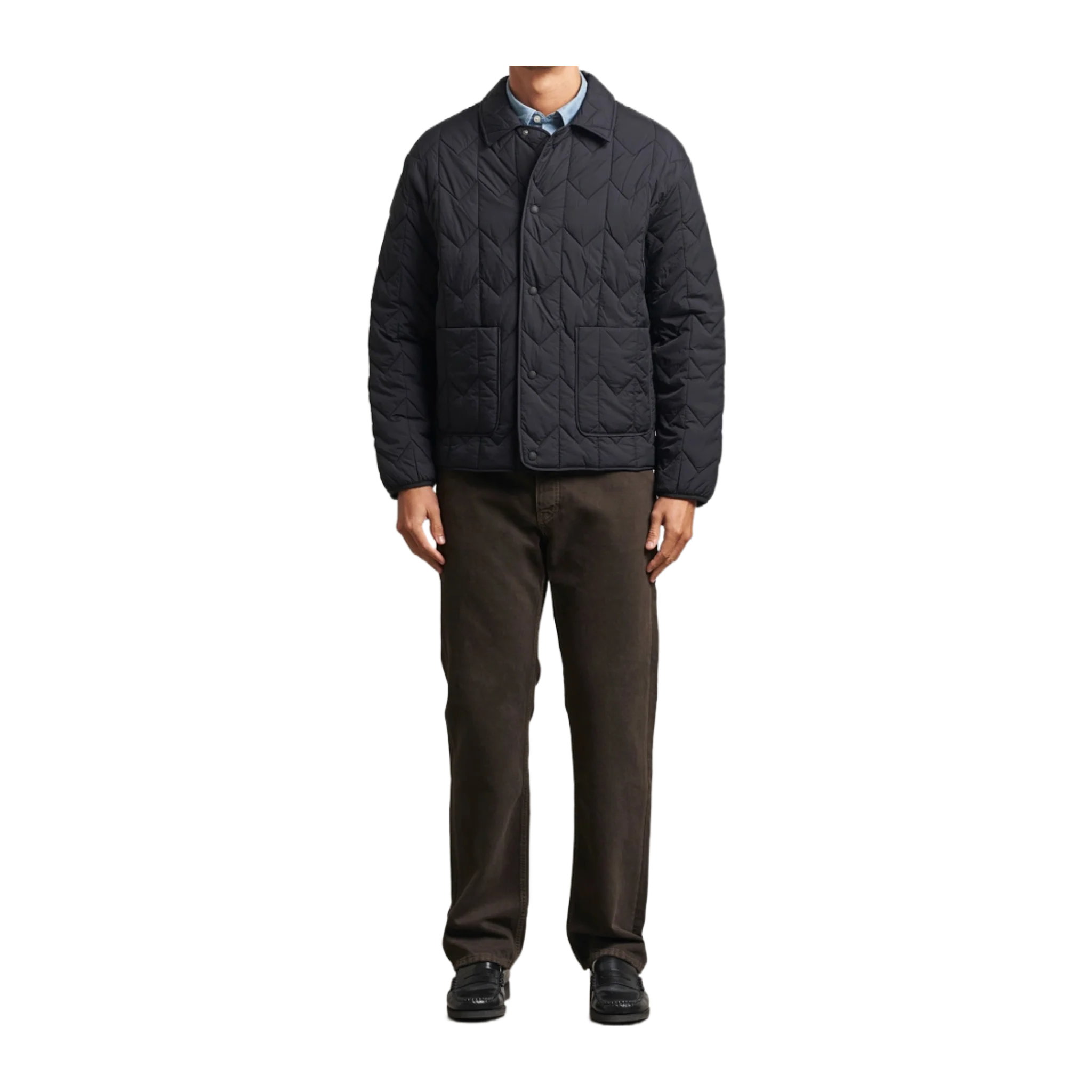 Quilted Jacket Black