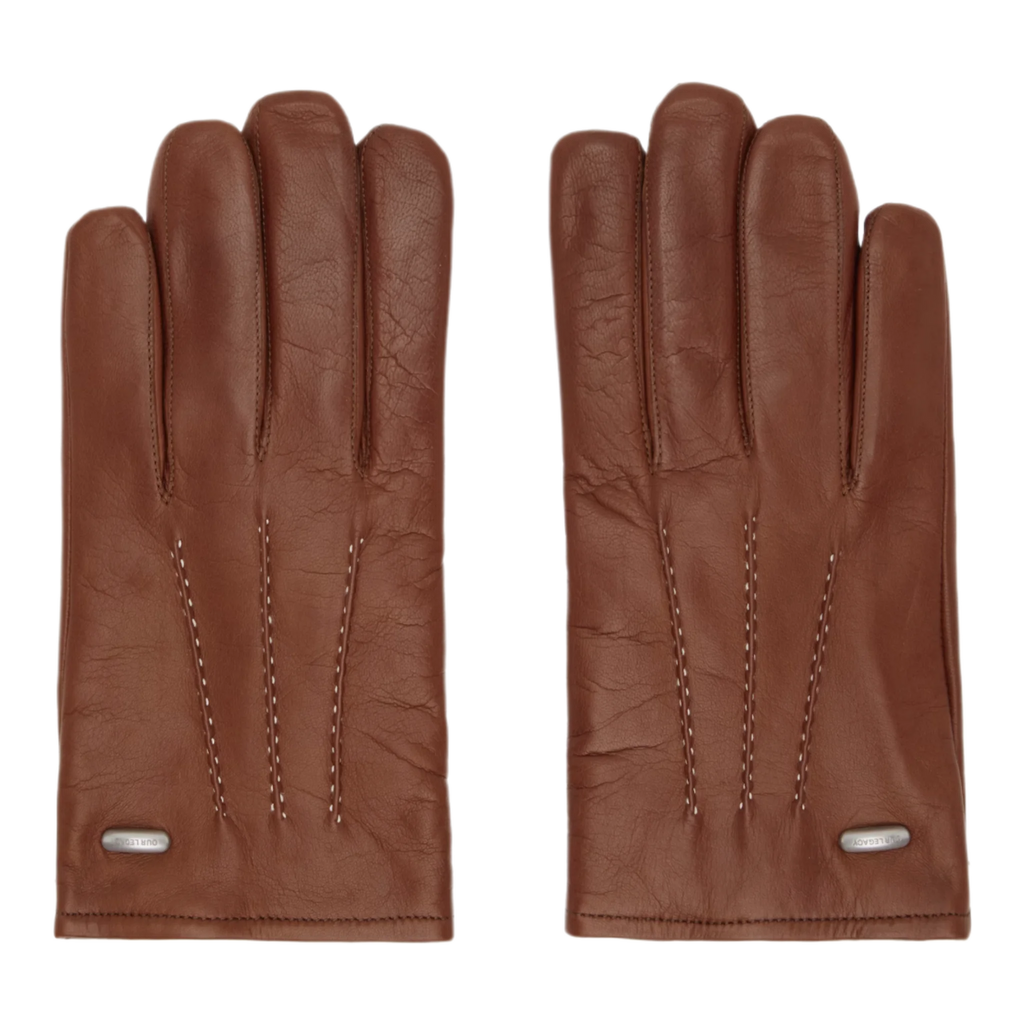 Brown His Gloves