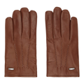 Brown His Gloves