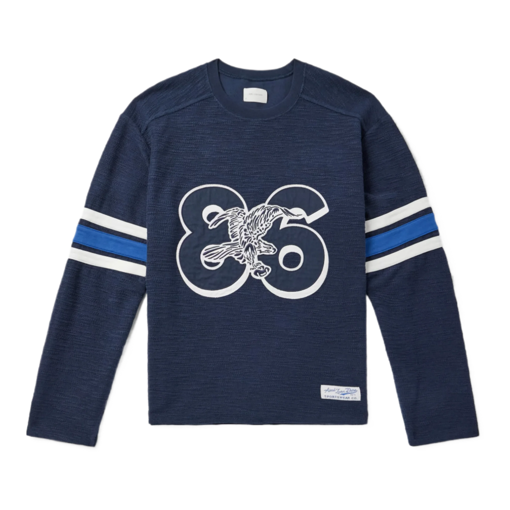 Appliquéd Cotton Longsleeve T-Shirt