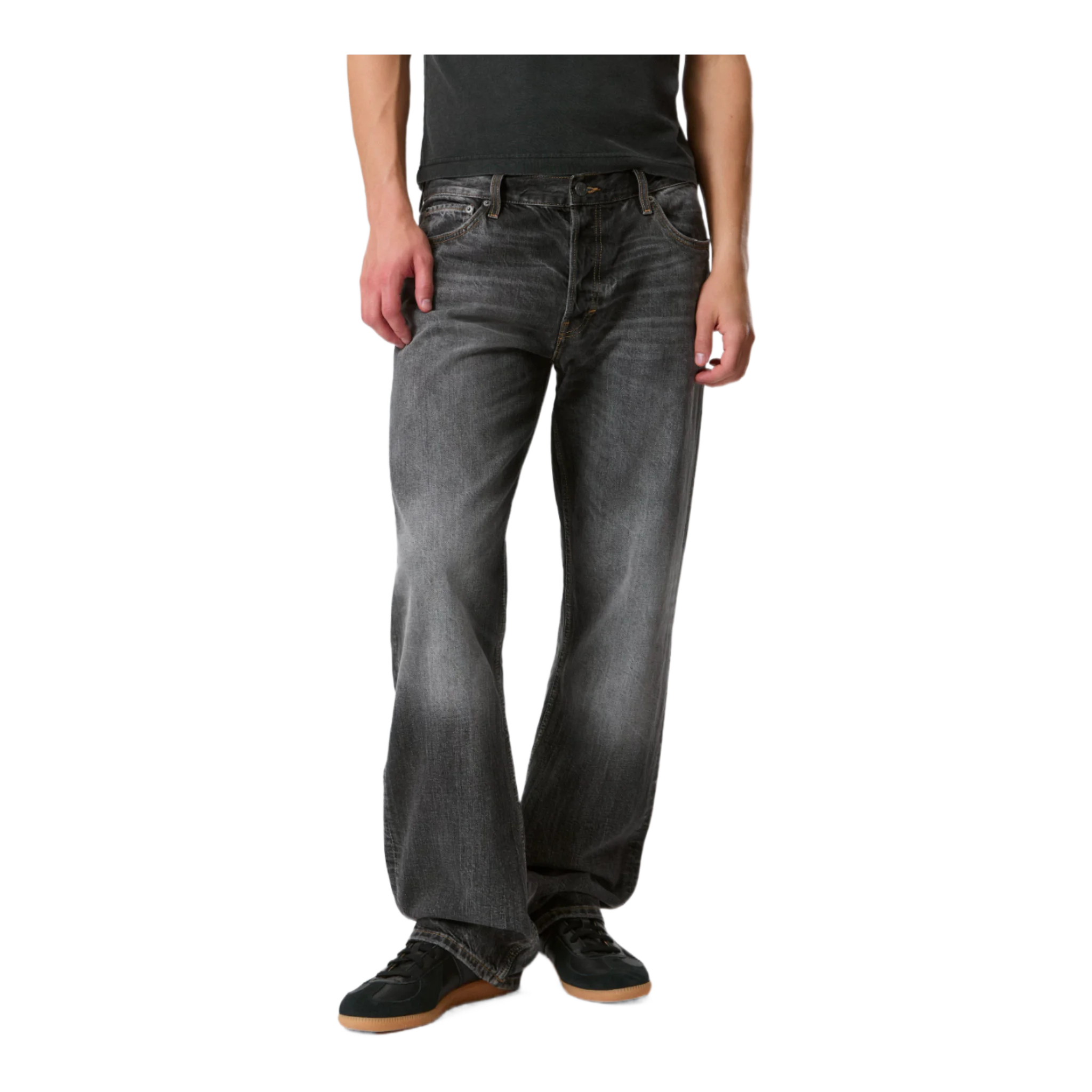 METEOR LOW RISE RELAXED STRAIGHT LEG JEANS