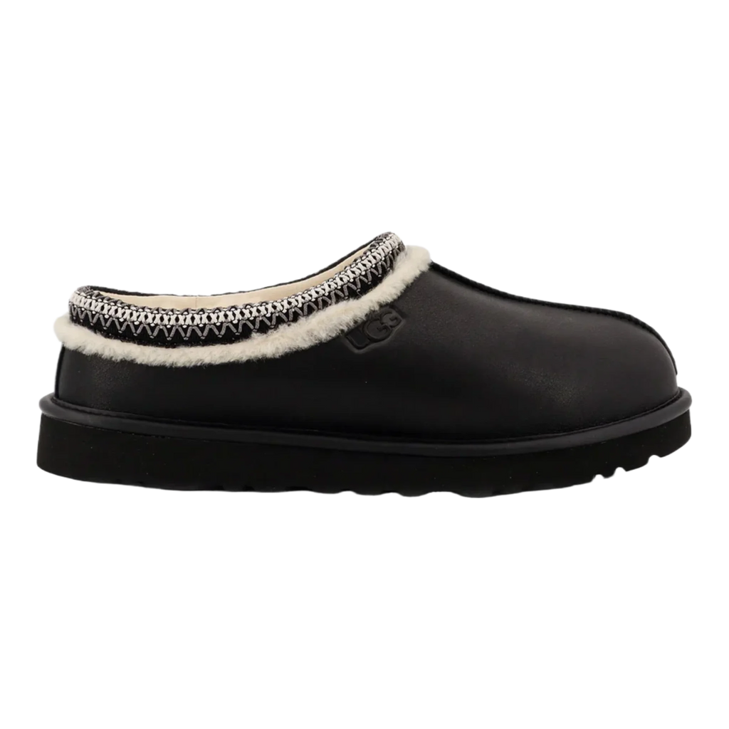 M Tasman Noir leather slip on