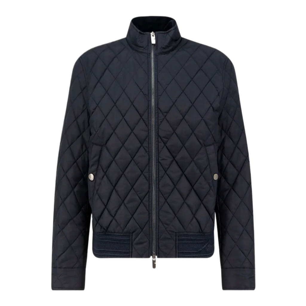 Taunton quilted nylon jacket