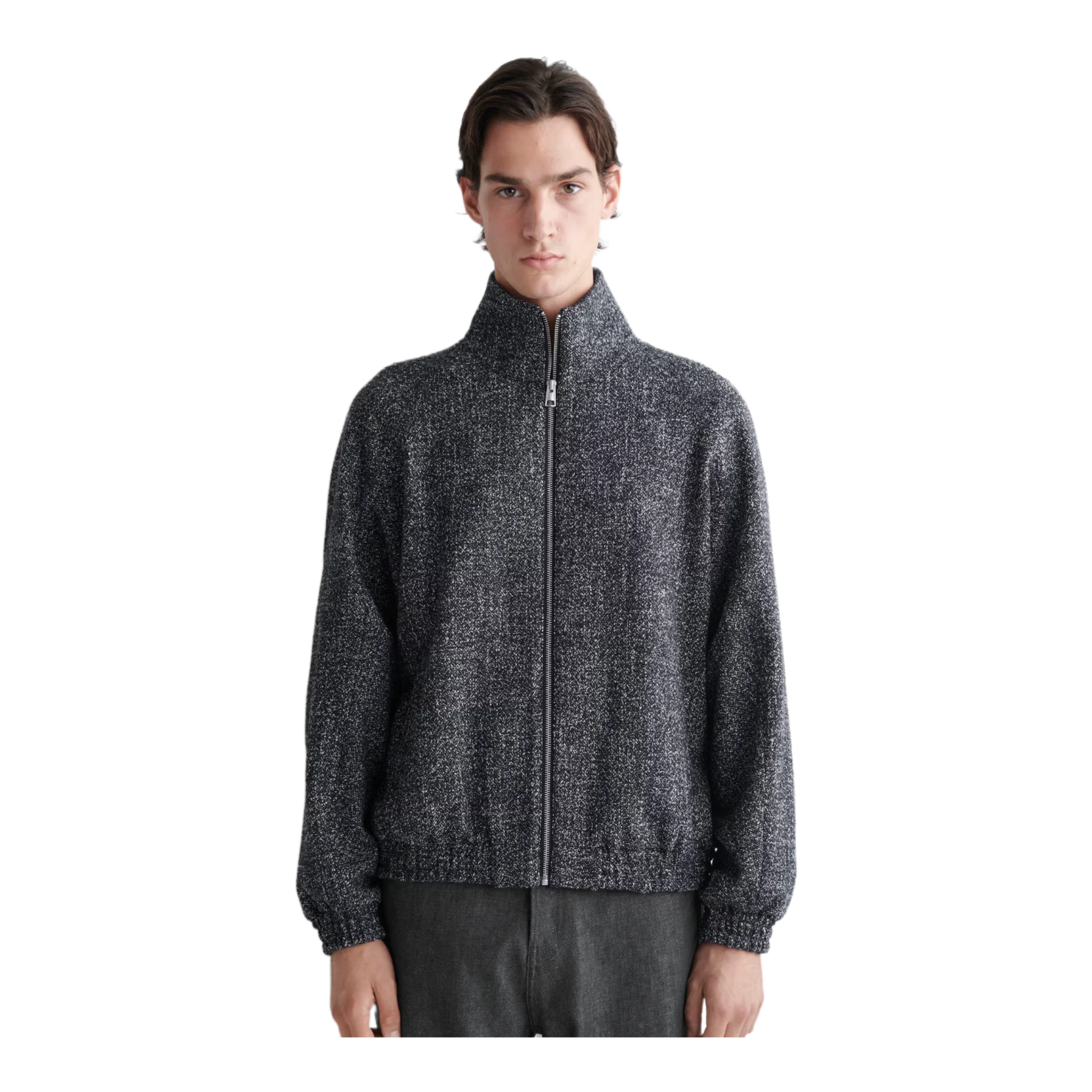 TWEED TRACK JACKET