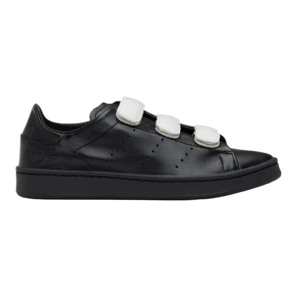Black Stan Smith Hook-And-Loop Sneakers