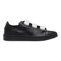 Black Stan Smith Hook-And-Loop Sneakers