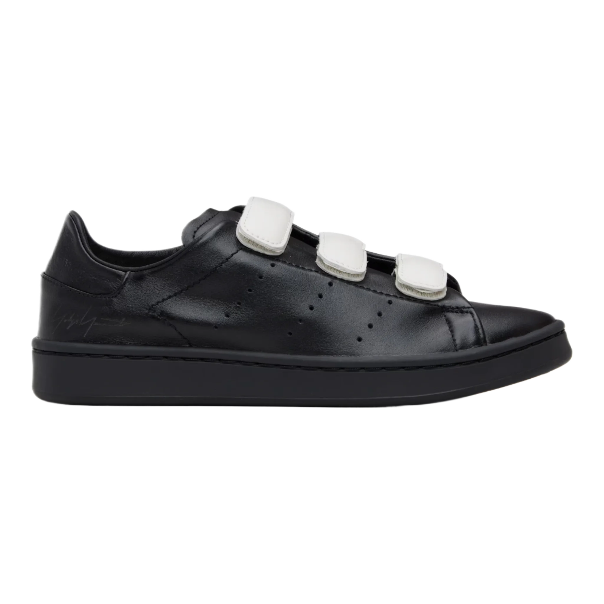 Black Stan Smith Hook-And-Loop Sneakers