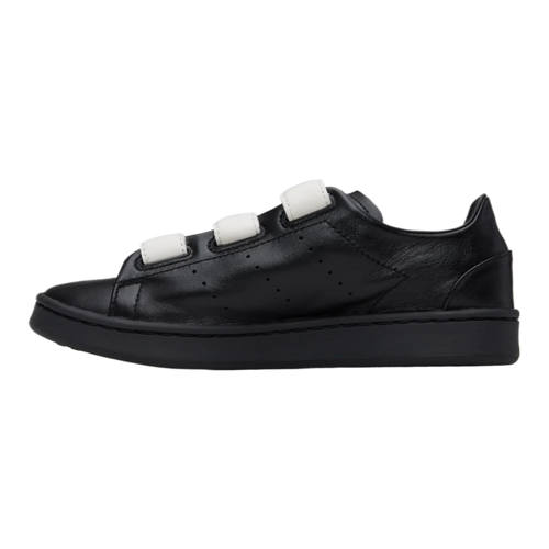 Black Stan Smith Hook-And-Loop Sneakers