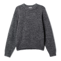 REGULAR KNITTED WOOL-BLEND SWEATER