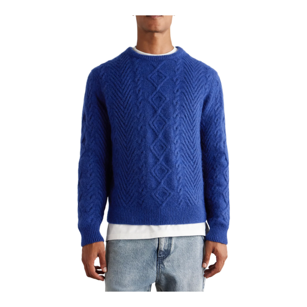 Fisherman Recycled Cable-Knit Sweater
