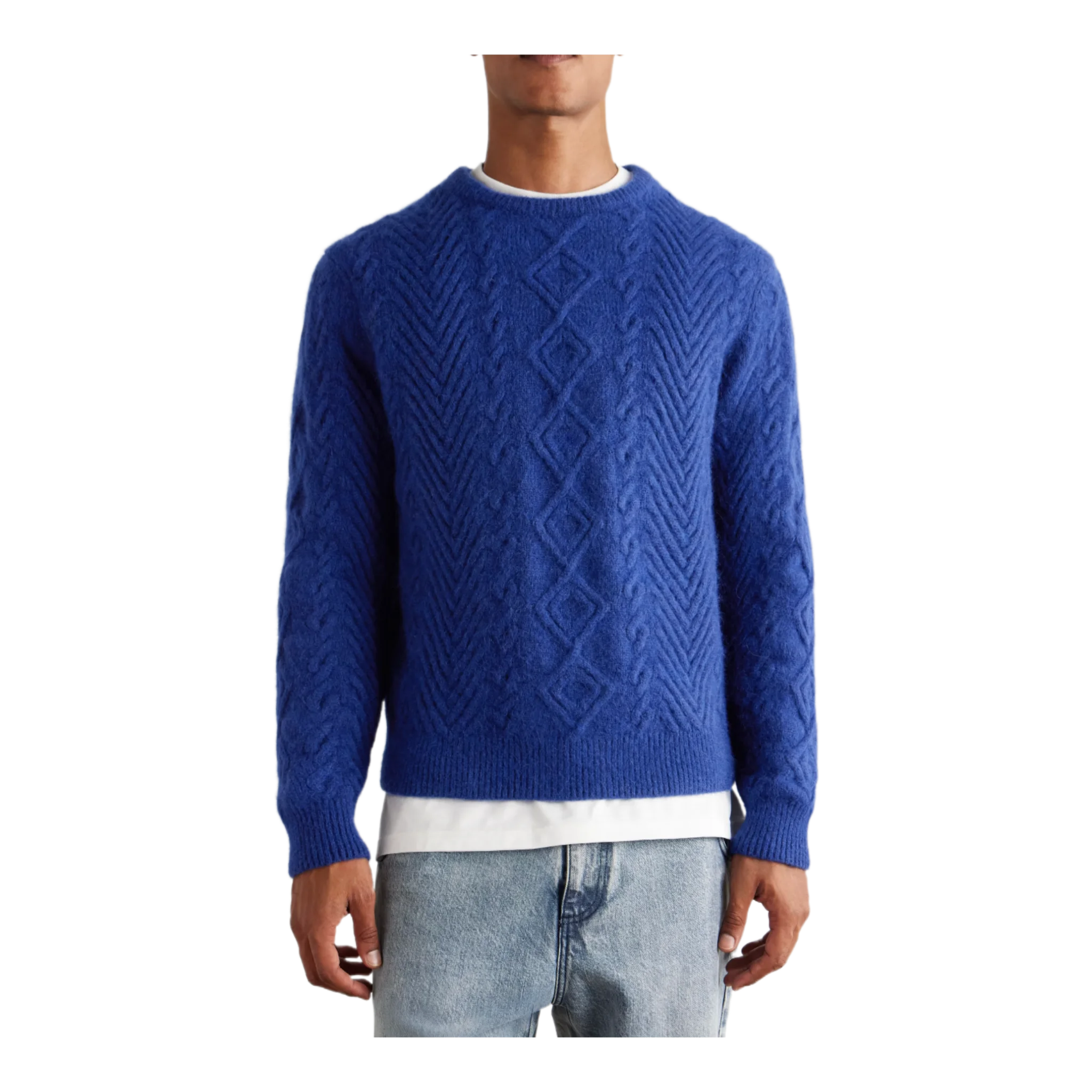 Fisherman Recycled Cable-Knit Sweater