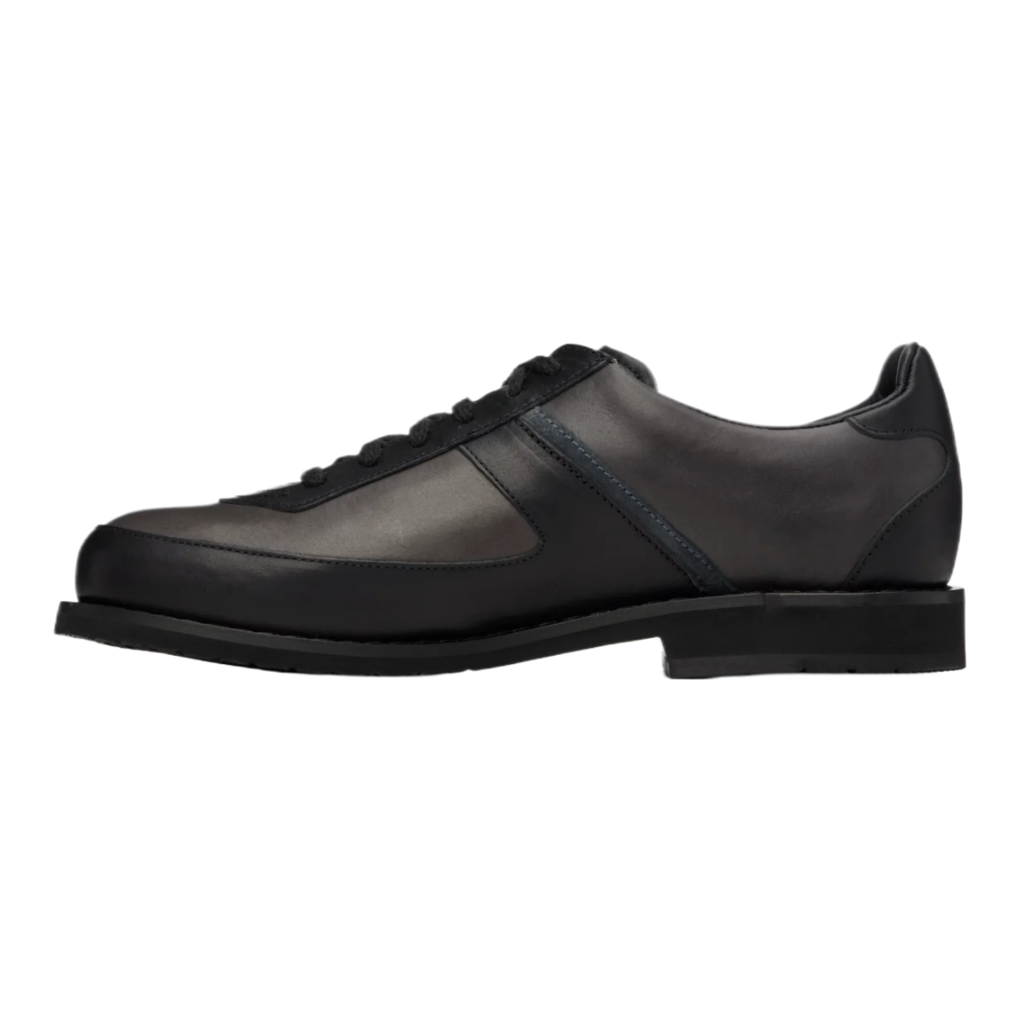 Brown & Black Ten Pin Sneakers