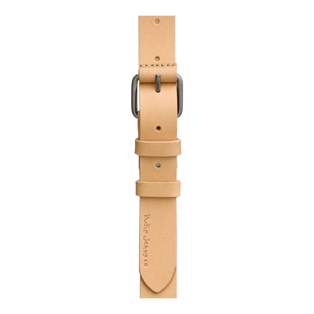Dwayne Leather Belt Natural