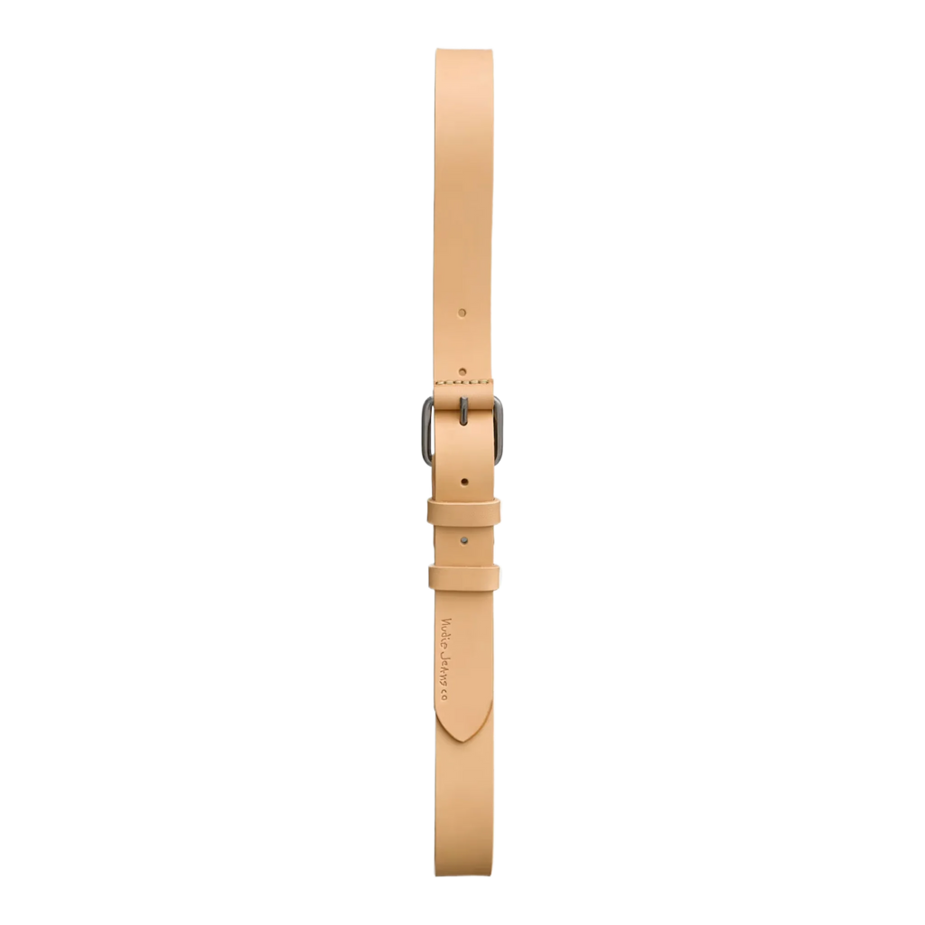 Dwayne Leather Belt Natural