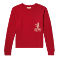 Hollywood Thermal Cropped Waffle-Knit Cotton-Blend T-Shirt
