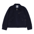 Blake Wool  Zip Jacket Blueberry