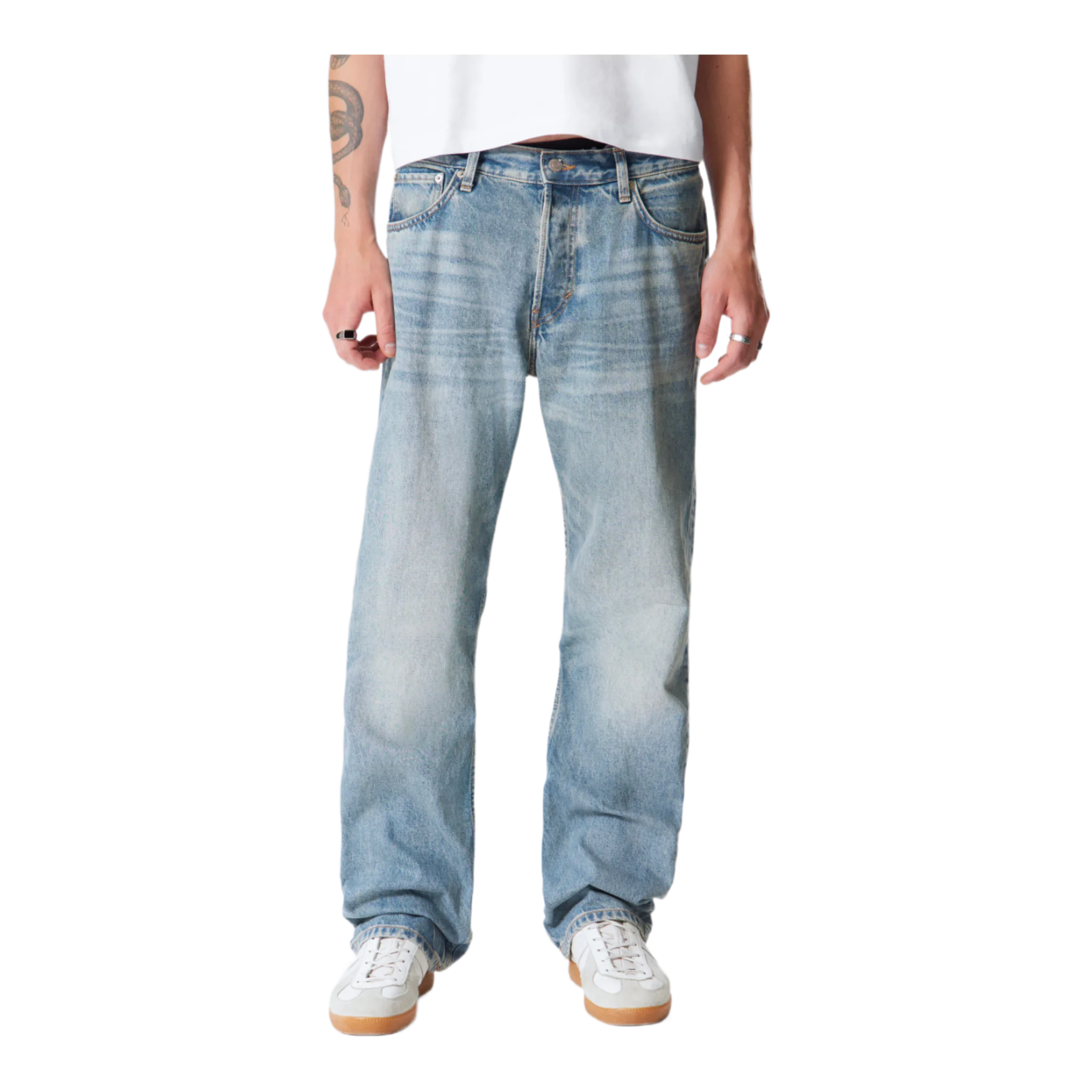 ORBIT MID WAIST REGULAR STRAIGHT LEG JEANS
