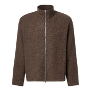 Shrunken knitted jacket
