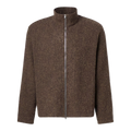 Shrunken knitted jacket