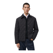 quilted jacket in black