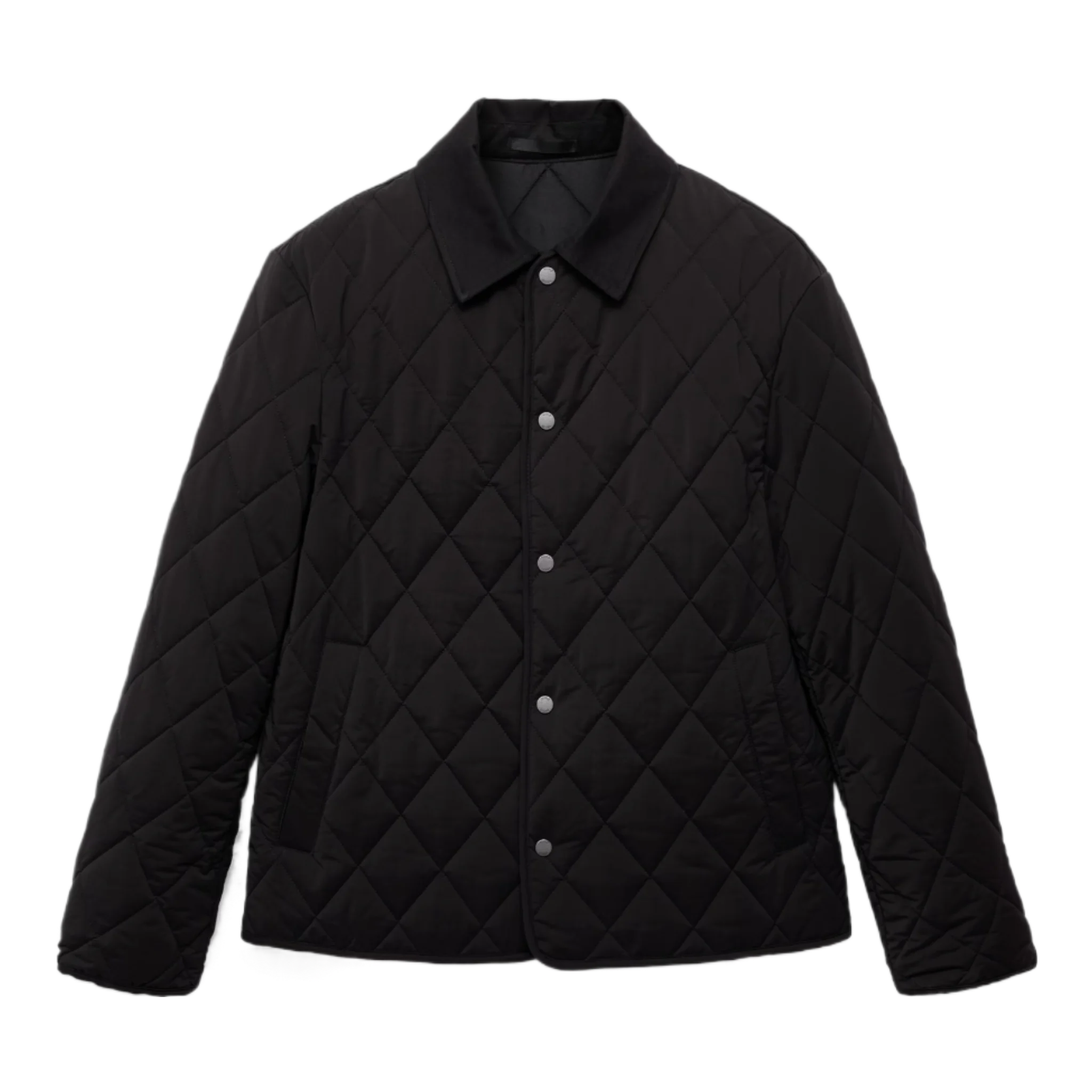 quilted jacket in black