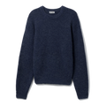 REGULAR KNITTED WOOL-BLEND SWEATER