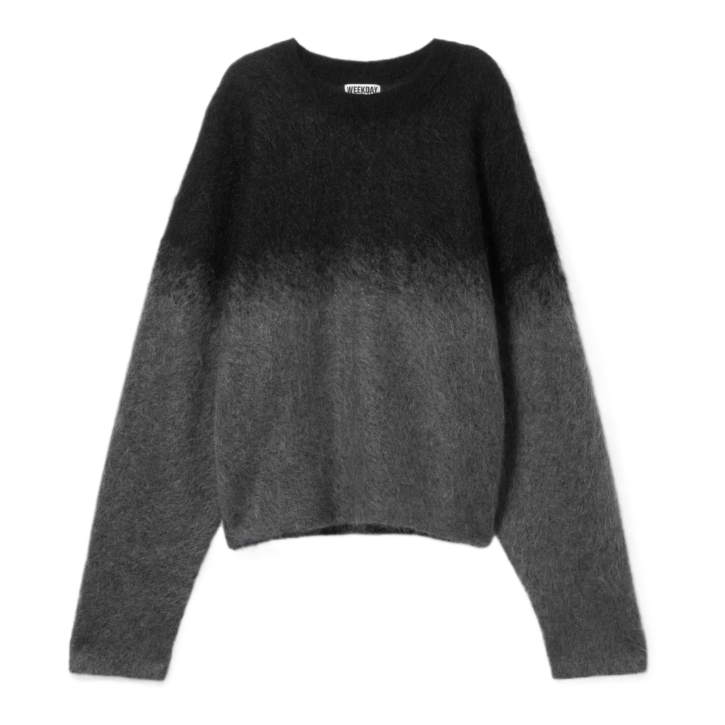 FADED MOHAIR-BLEND SWEATER