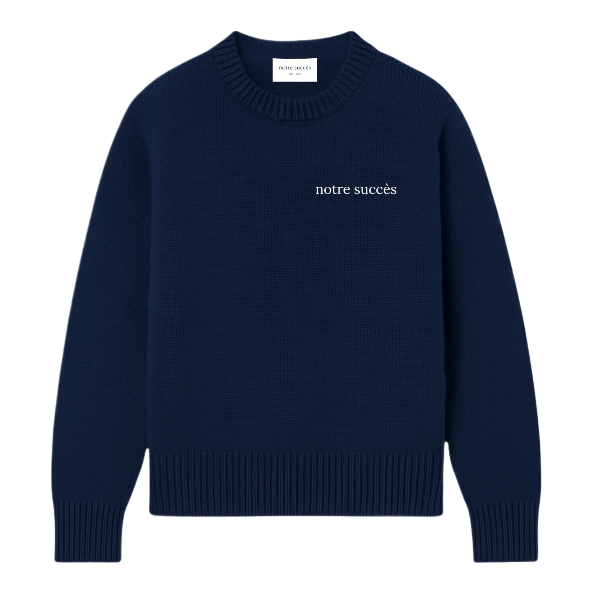 Classic Knit Sweater Navy