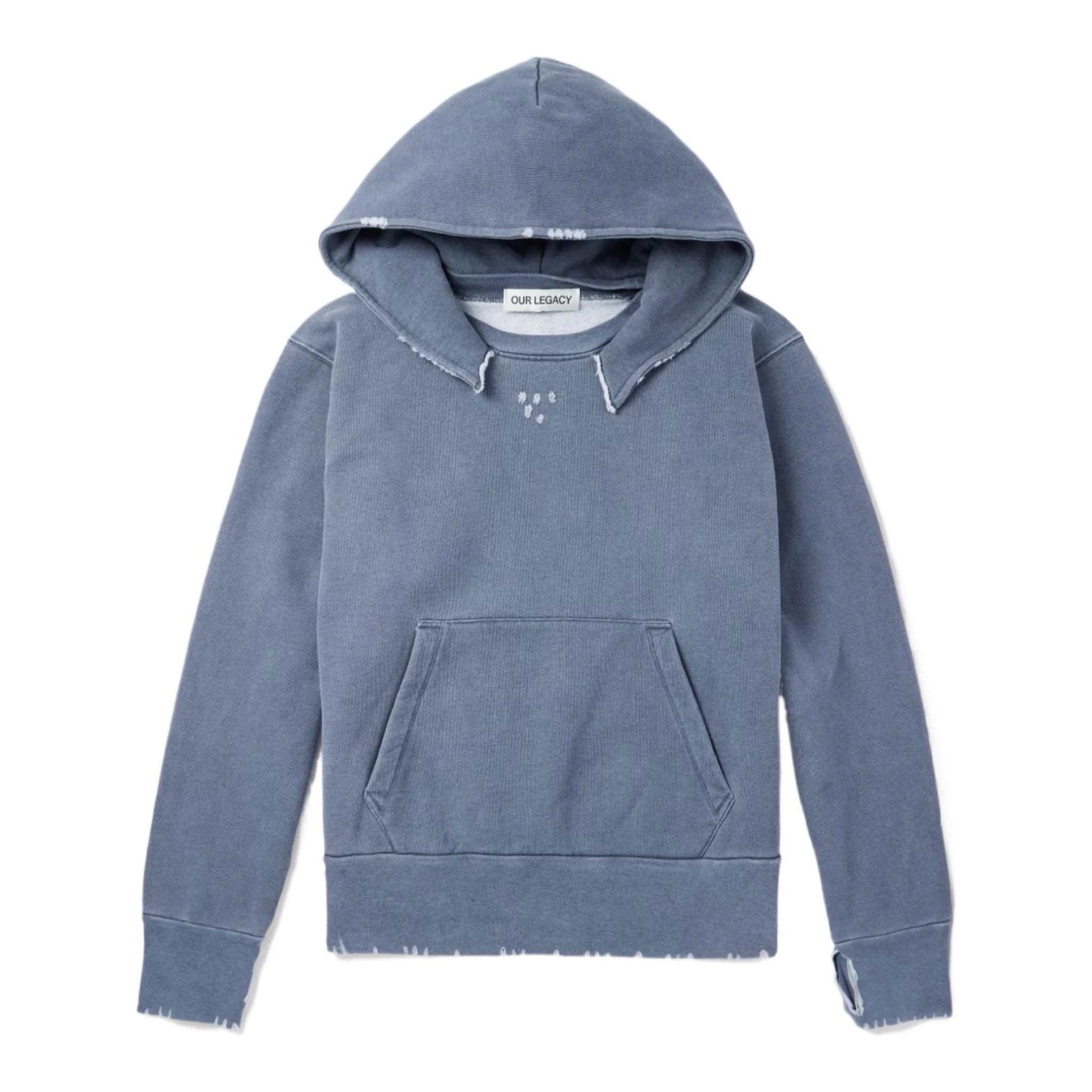 Relic Distressed Cotton-Jersey Hoodie