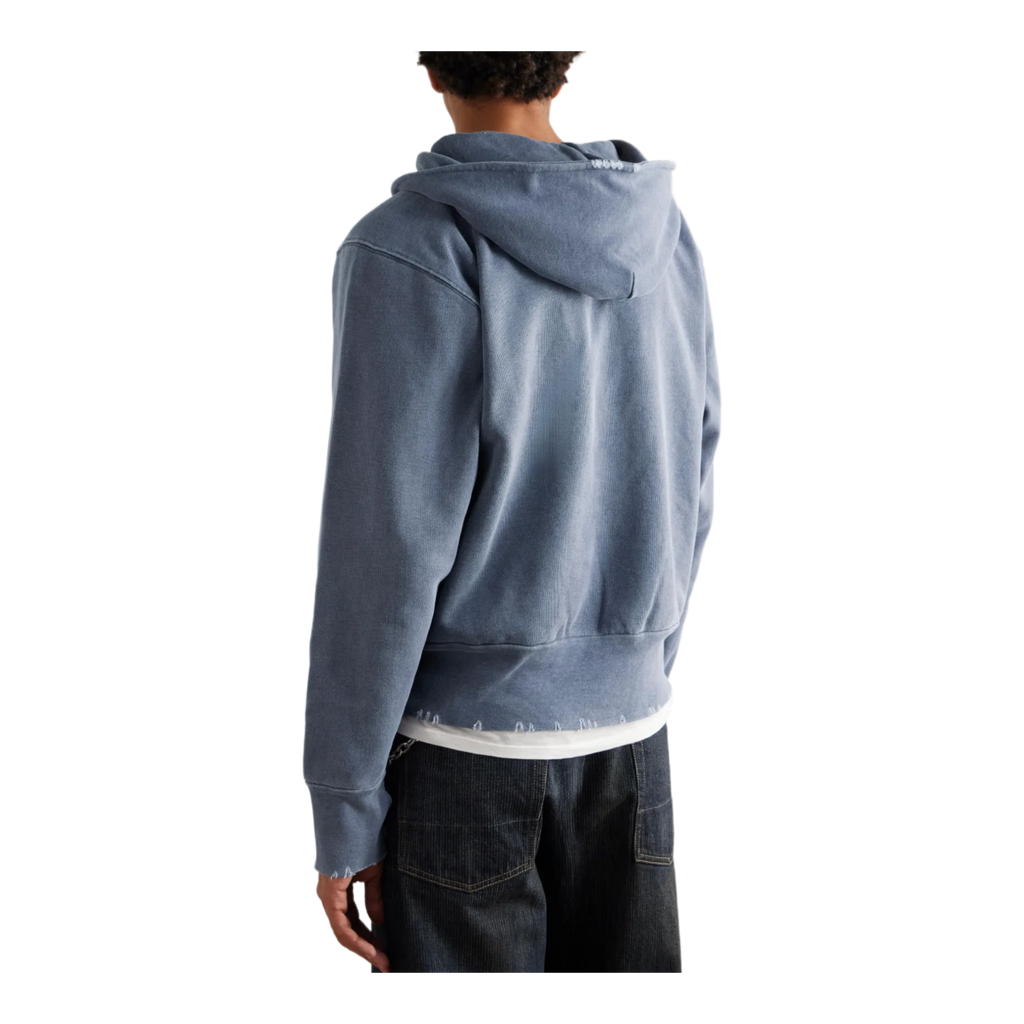 Relic Distressed Cotton-Jersey Hoodie