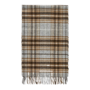 Checkered Wool Scarf