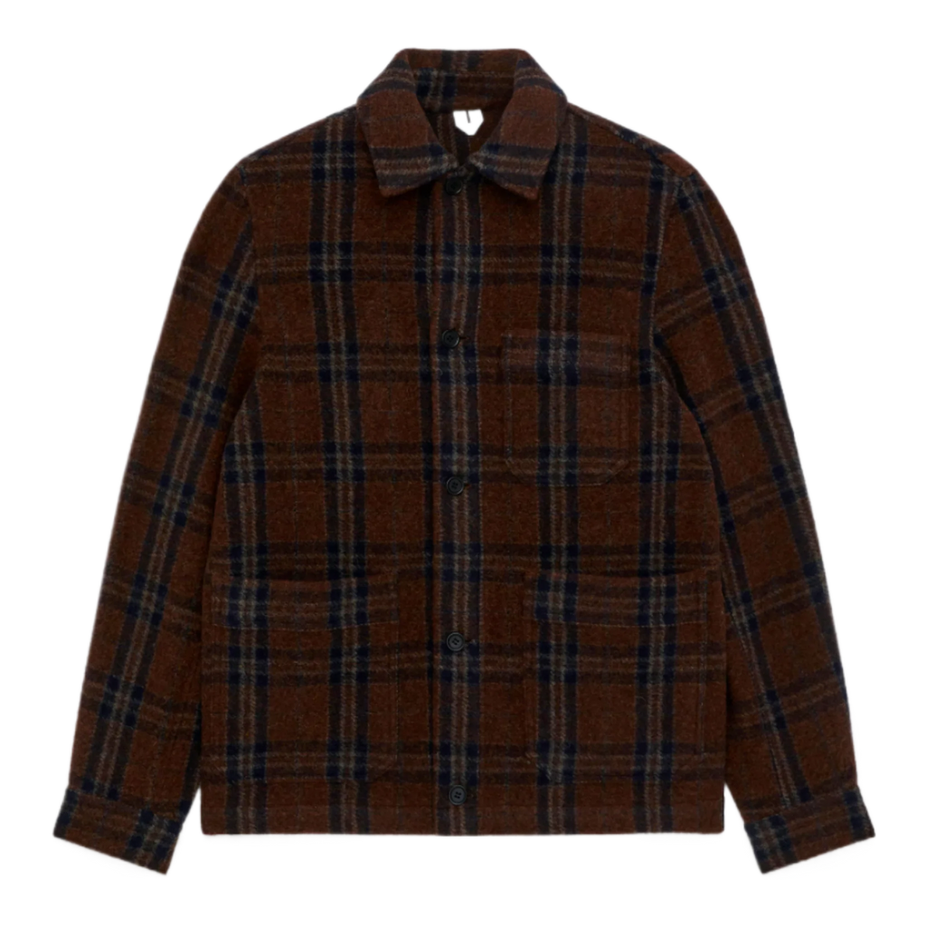 Wool-Blend Overshirt