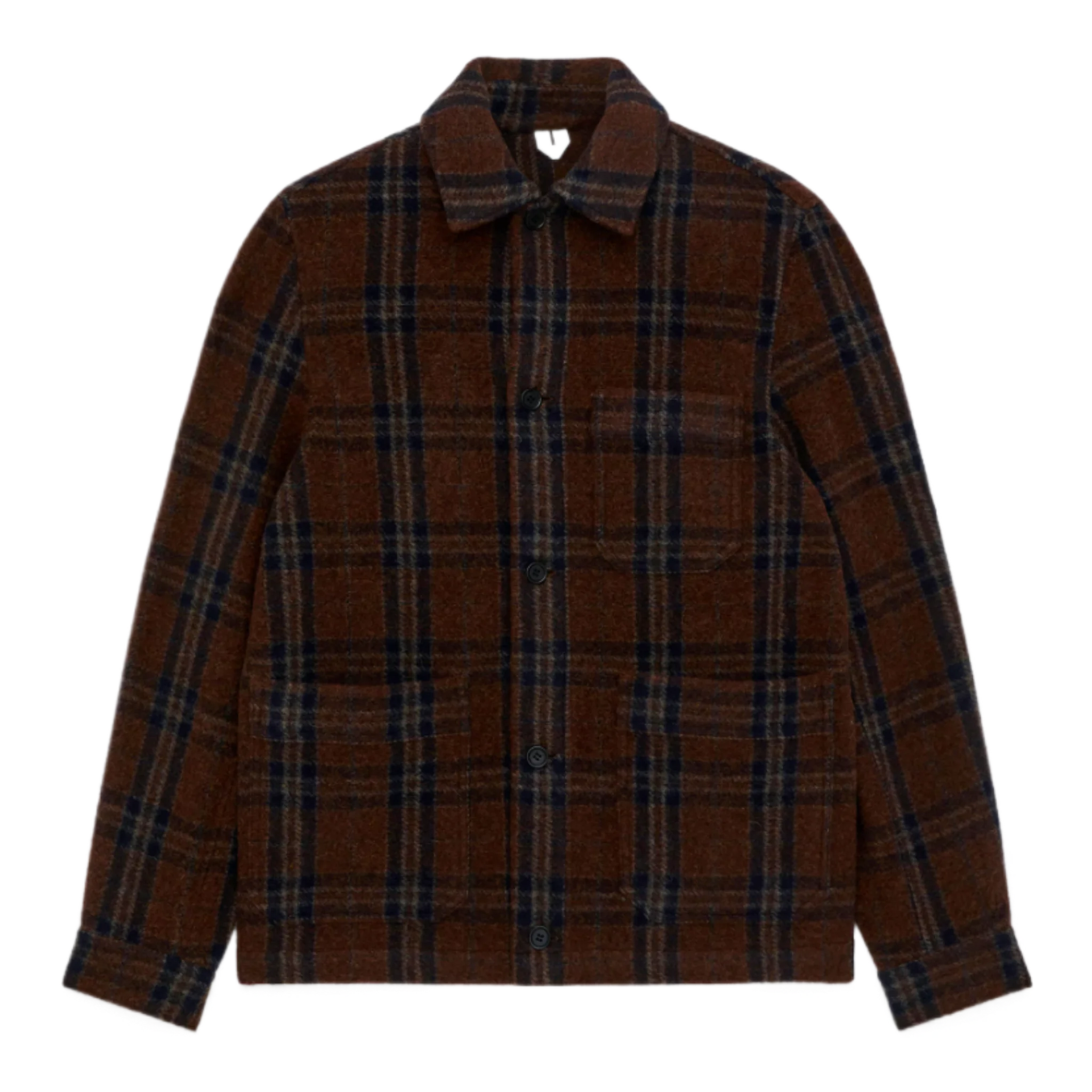 Wool-Blend Overshirt