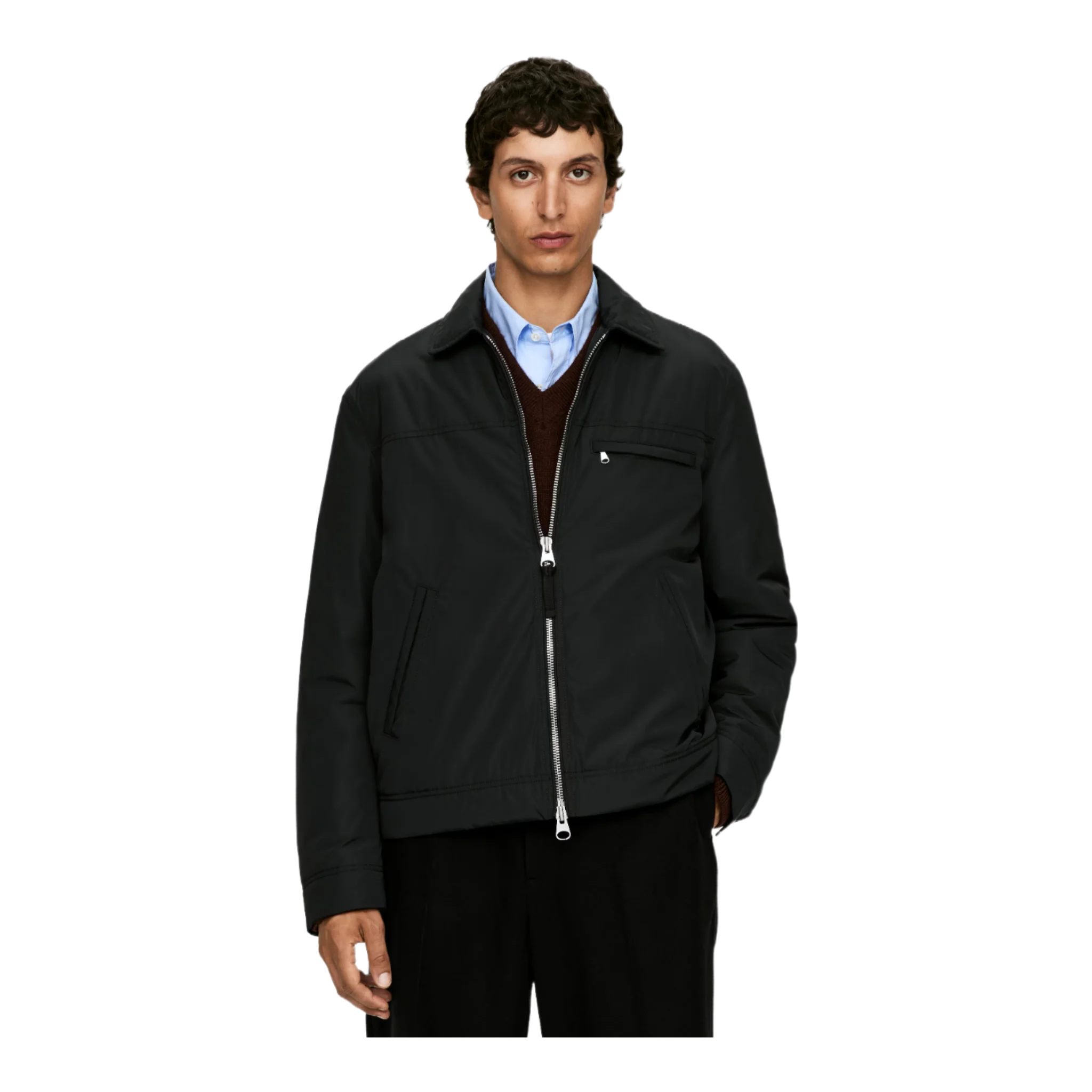 Boxy Nylon Jacket