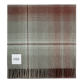 FRINGED WOOL-CASHMERE SCARF