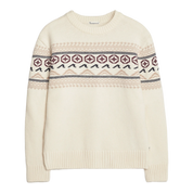 Lambswool Knitted Crewneck Egret