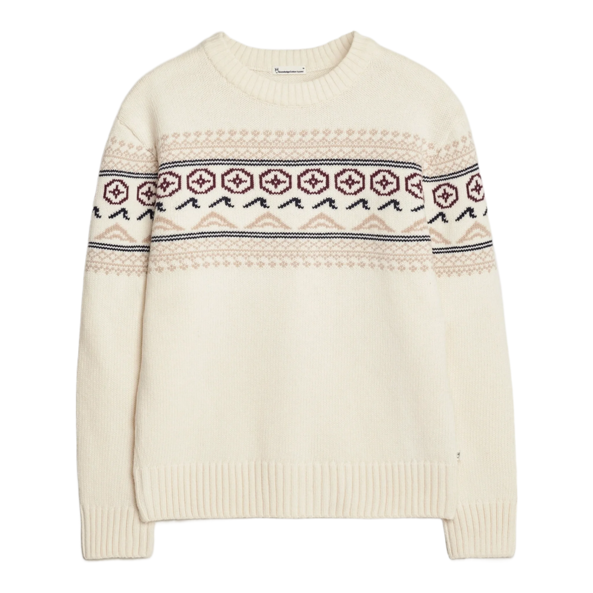 Lambswool Knitted Crewneck Egret