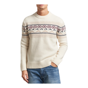 Lambswool Knitted Crewneck Egret