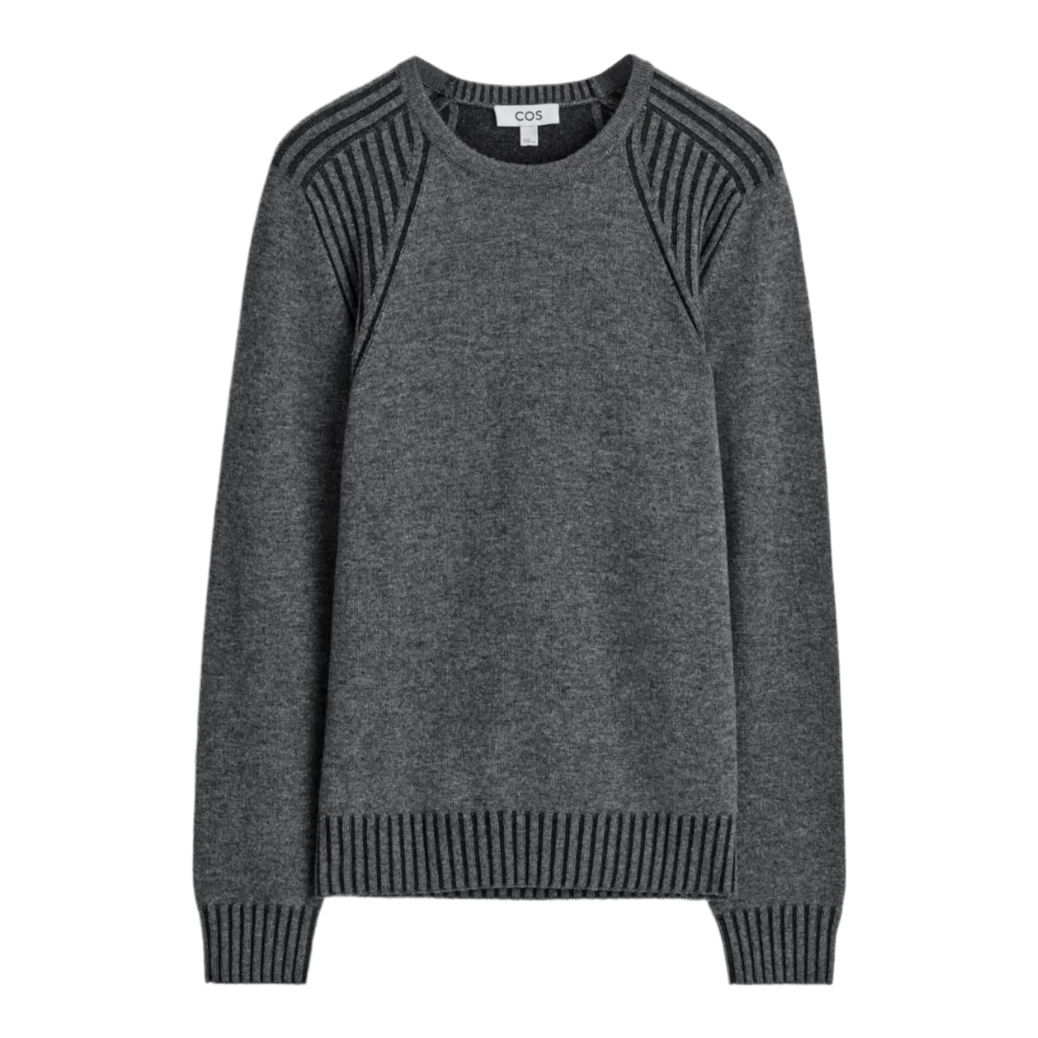 MERINO-CASHMERE CREW-NECK JUMPER