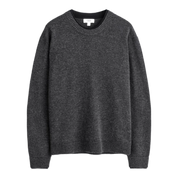 CONTRAST TIPPED MERINO WOOL JUMPER