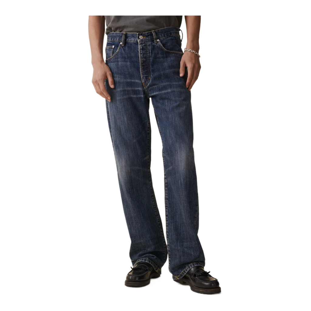 Vega Dark Blue Righe