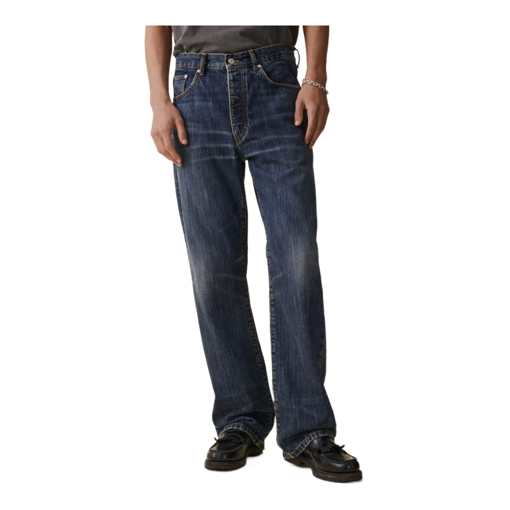 Vega Dark Blue Righe