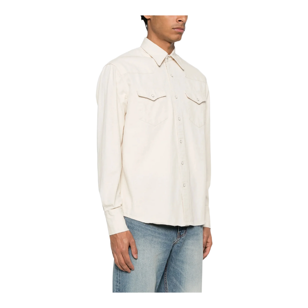 Denim Shirt Beige
