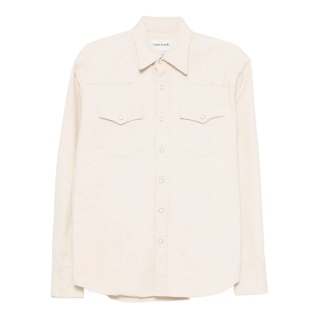 Denim Shirt Beige