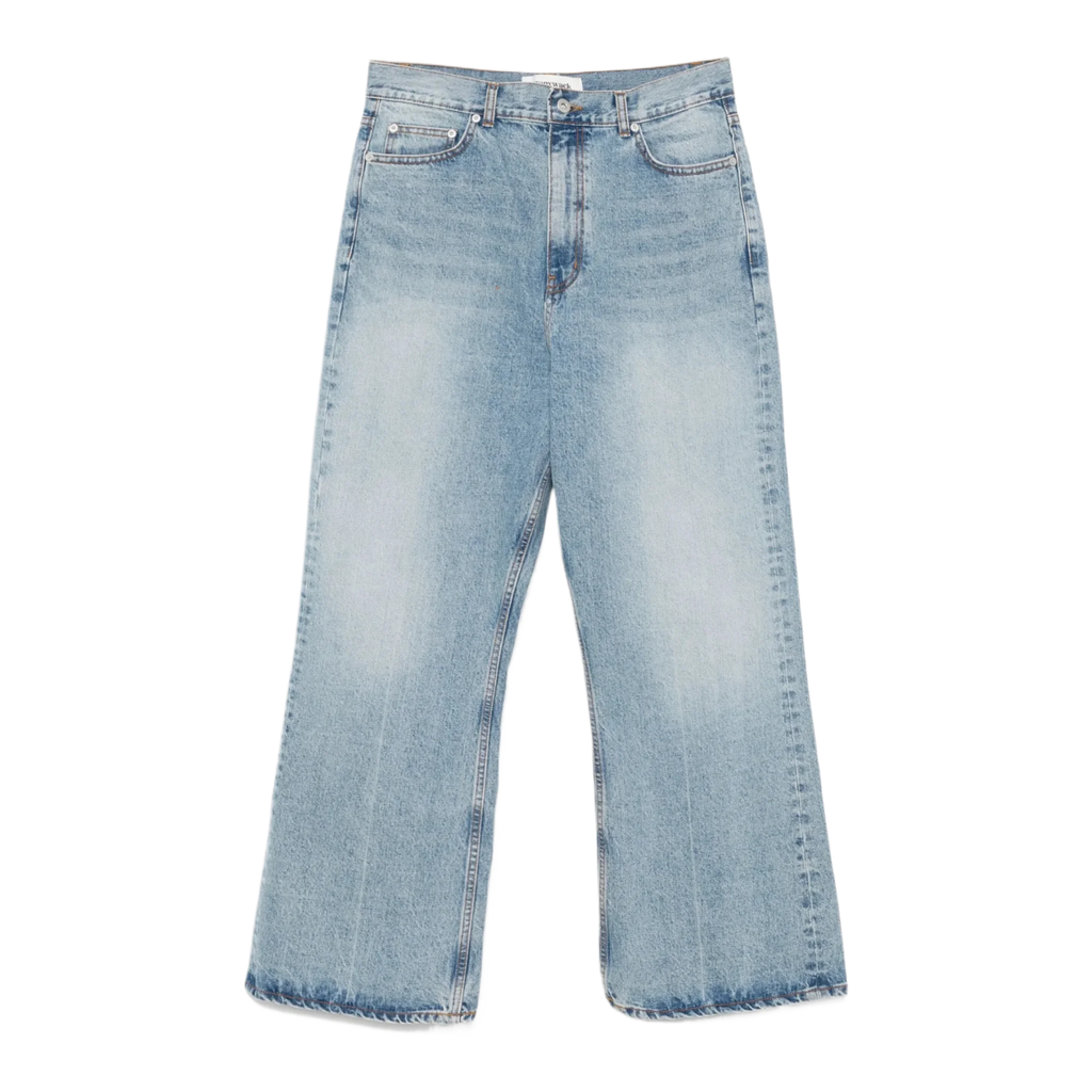 Loose Flared-leg Jeans