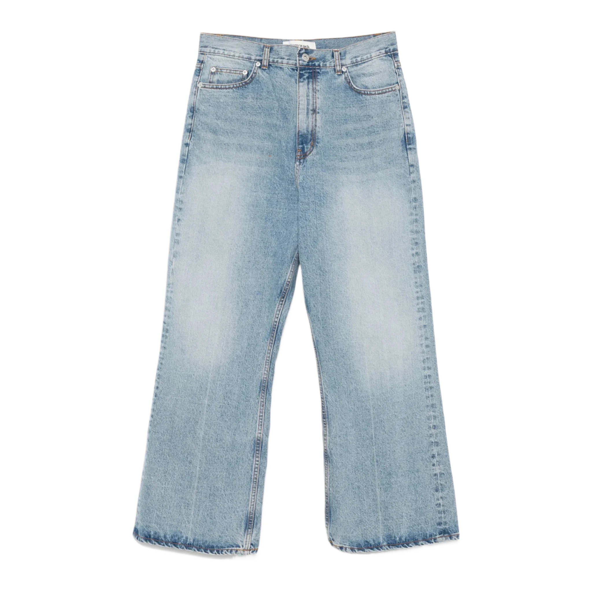 Loose Flared-leg Jeans