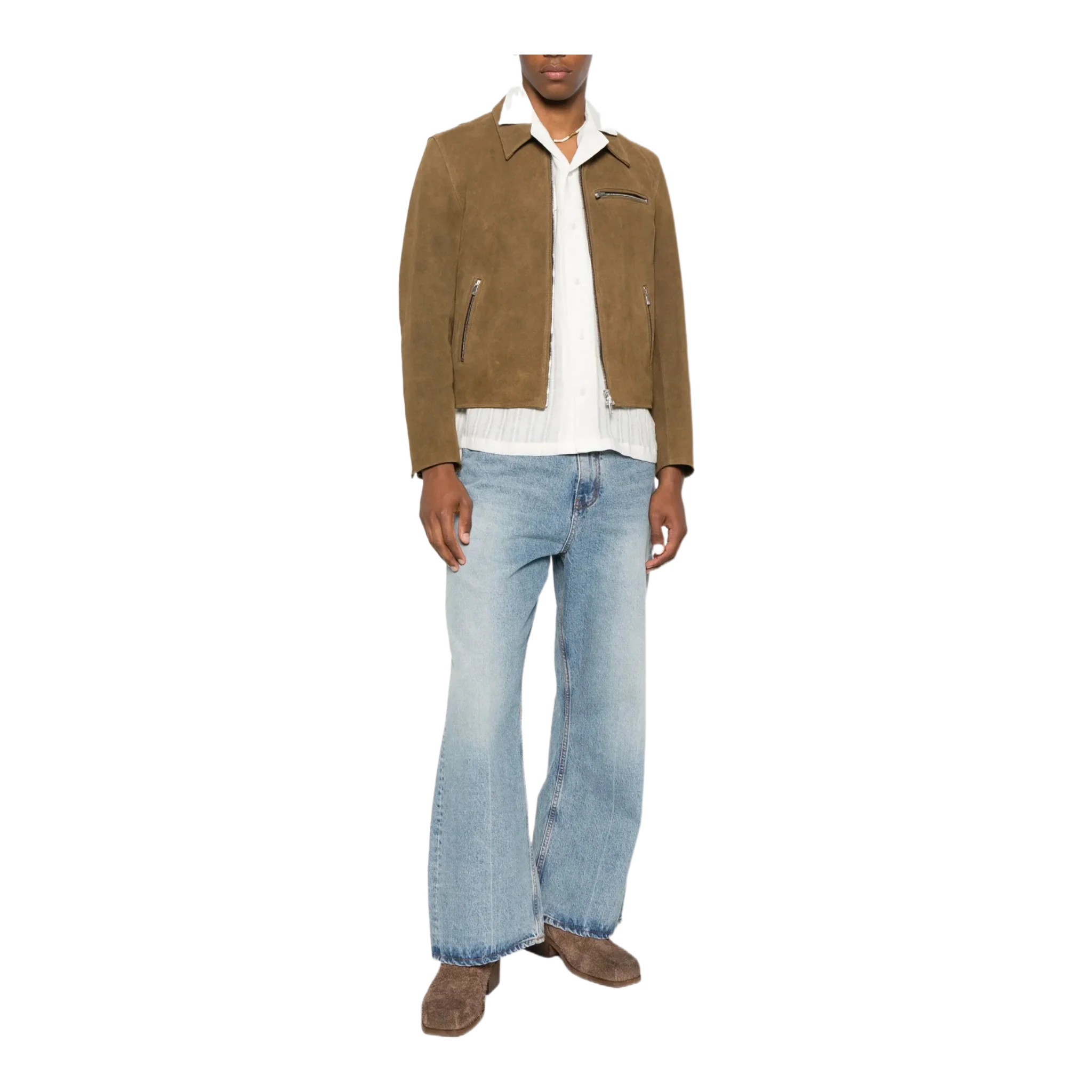 Loose Flared-leg Jeans