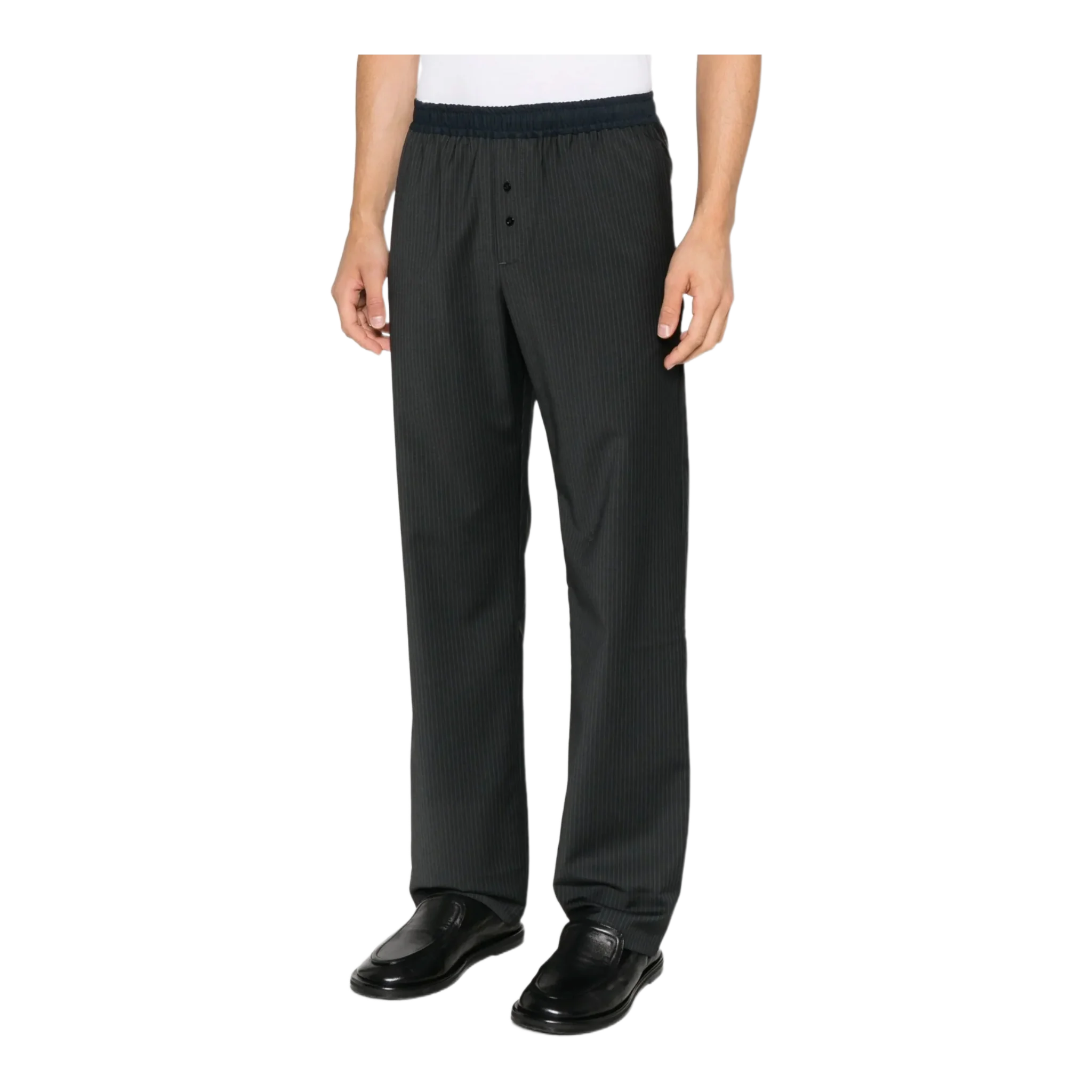 Gales Pinstripe Button Trousers